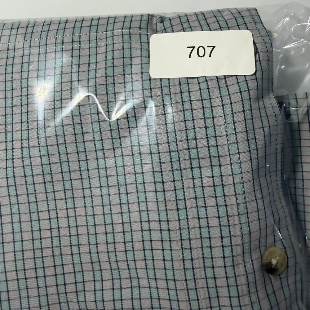 The North Face Green Pink Grid Check Short Sleeve Retro Button-up Shirt XXL